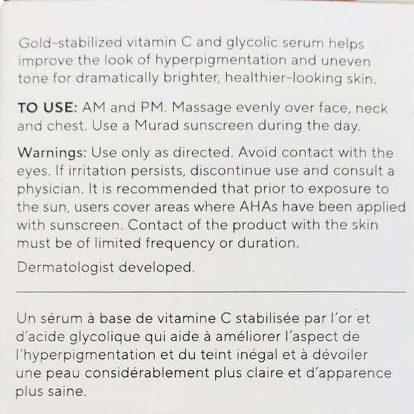 **3/$18** BEAUTY – MURAD Vita-C Glycolic Serum - Picture 5 of 8